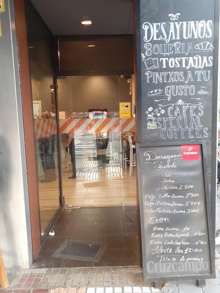 Paralelo Cafeteria — Carta