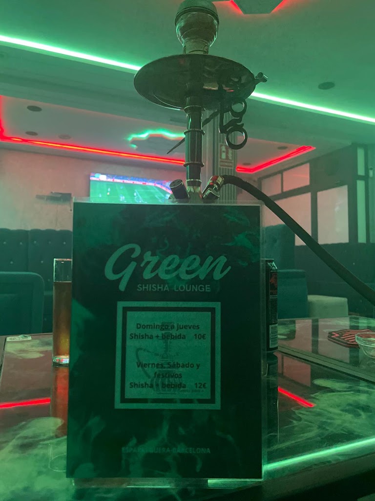 Green Shisha Lounge — Carta