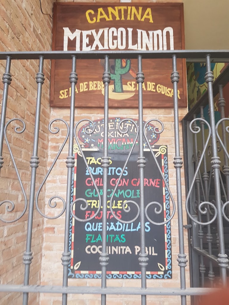 Restaurante Mexico Lindo — Carta