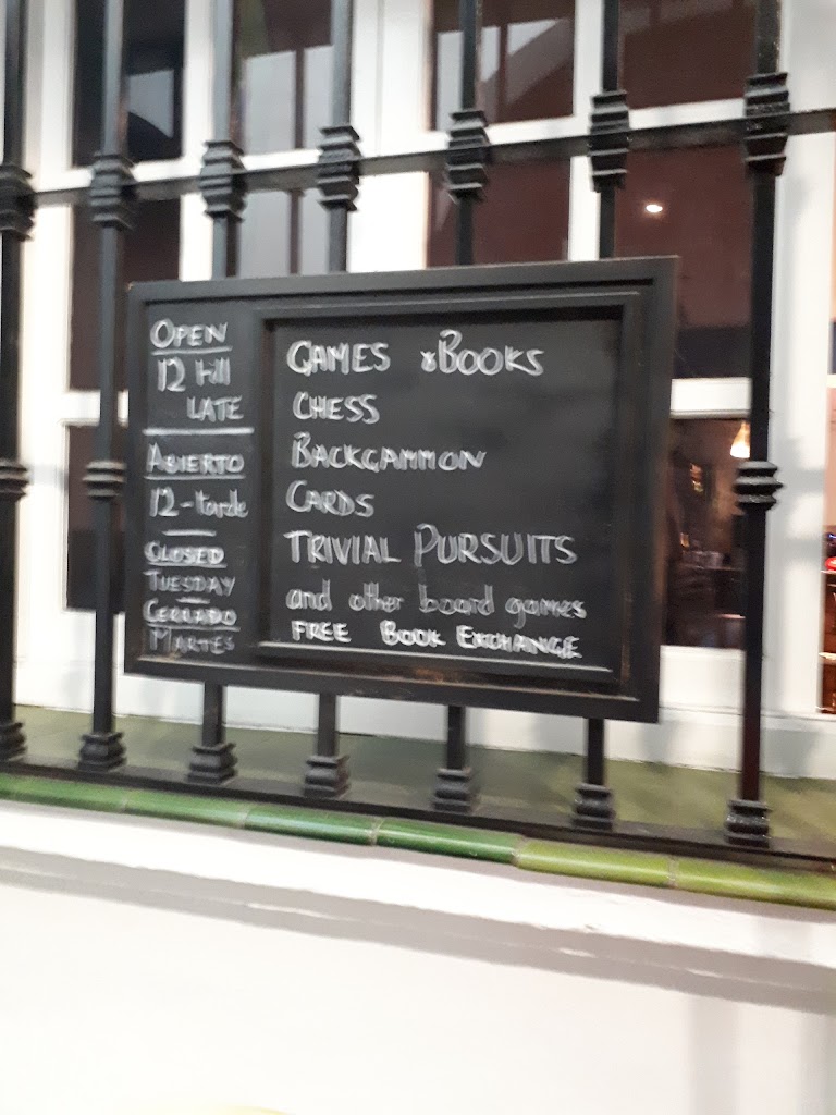 OASIS Lounge Bar — Carta