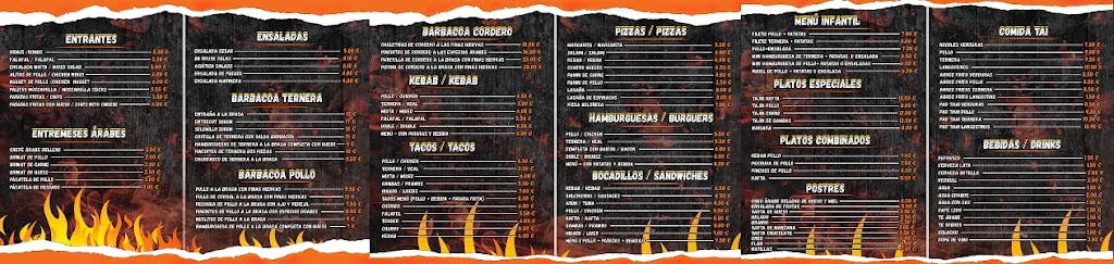 PAPA TACOS — Carta
