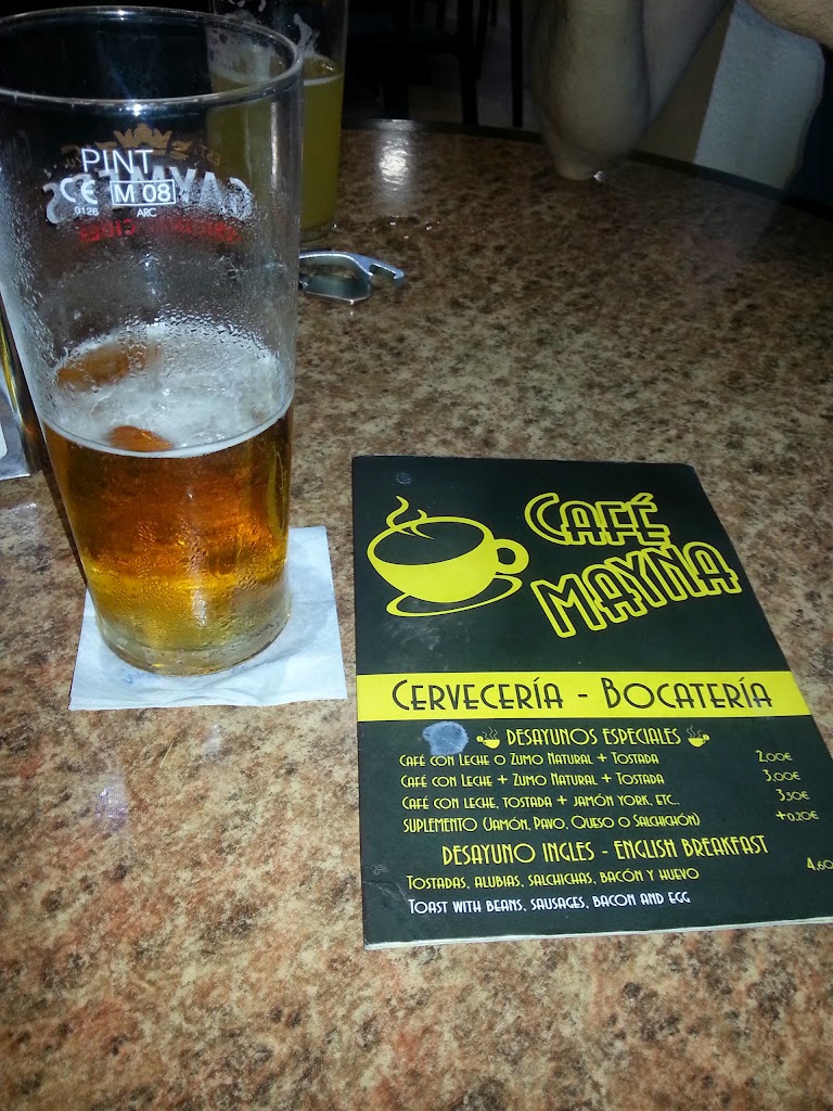 Hagars Bar Benidorm — Carta