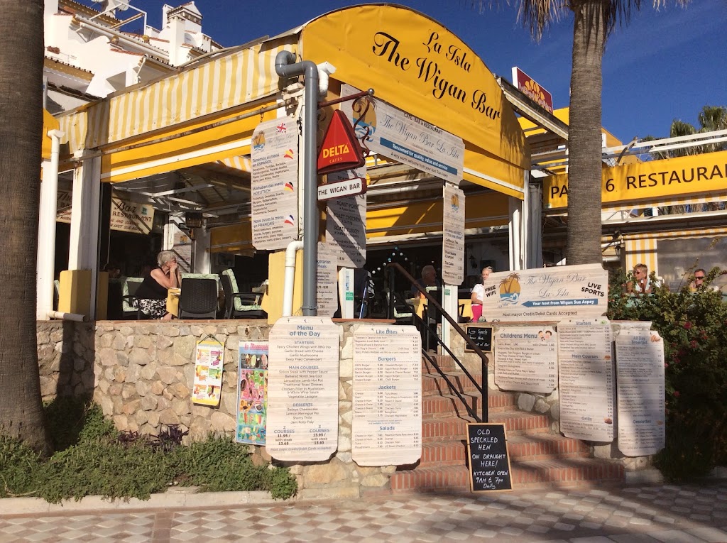 The Wigan Bar La Isla — Carta