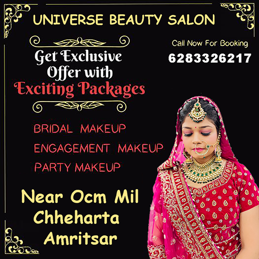 Universe Beauty Salon Best Salon In Amritsar Bridal Hair Skin Makeup Nails