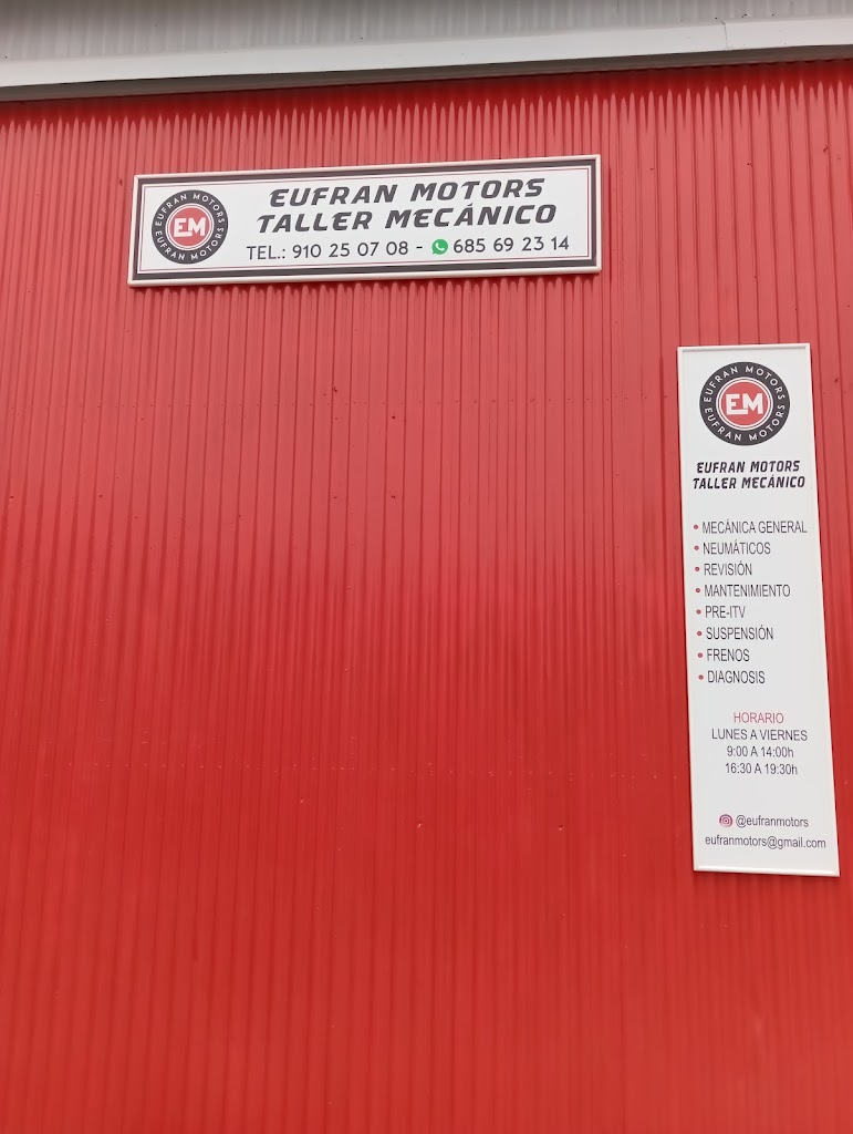 Eufran Motors C.B. — Del propietario