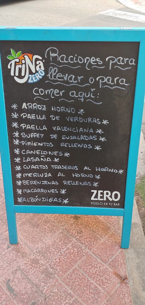 Pasteleria Cafeteria Flomi — Carta