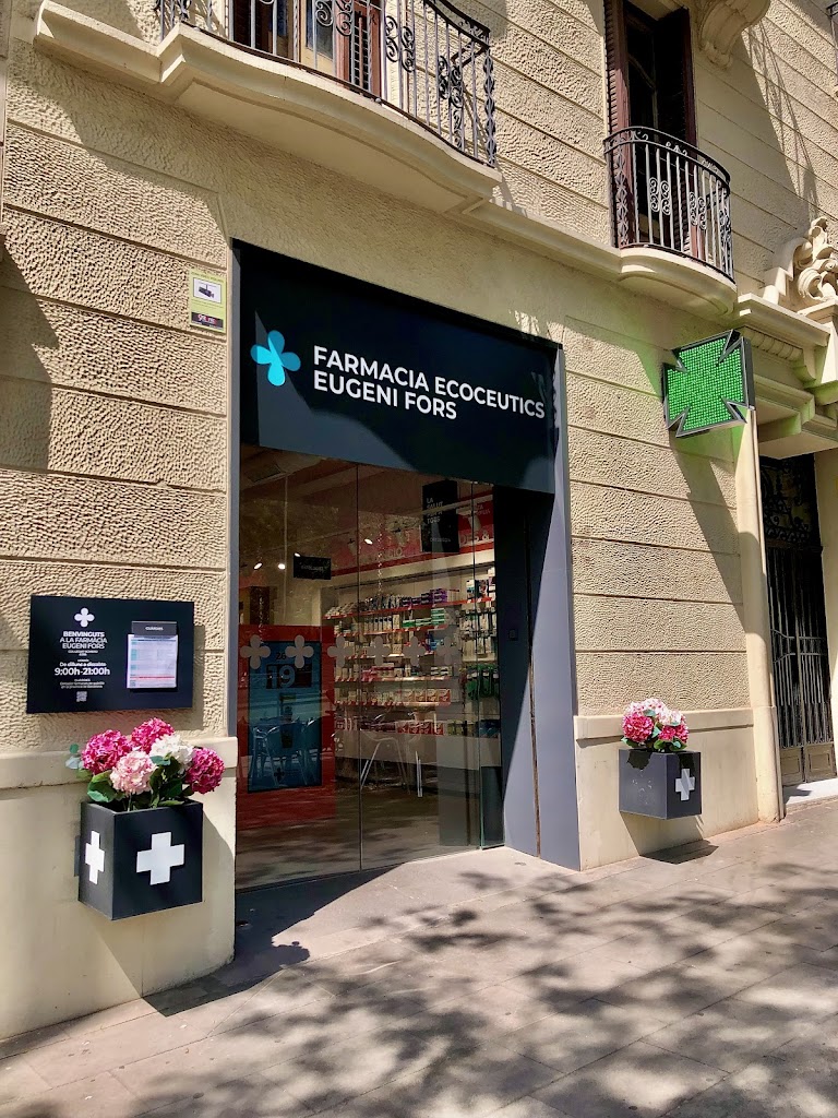 Farmacia Ecoceutics Eugeni Fors en Barcelona