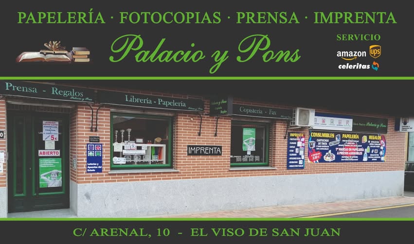 Papeleria Palacio y Pons / Admon. de Loterias 77760