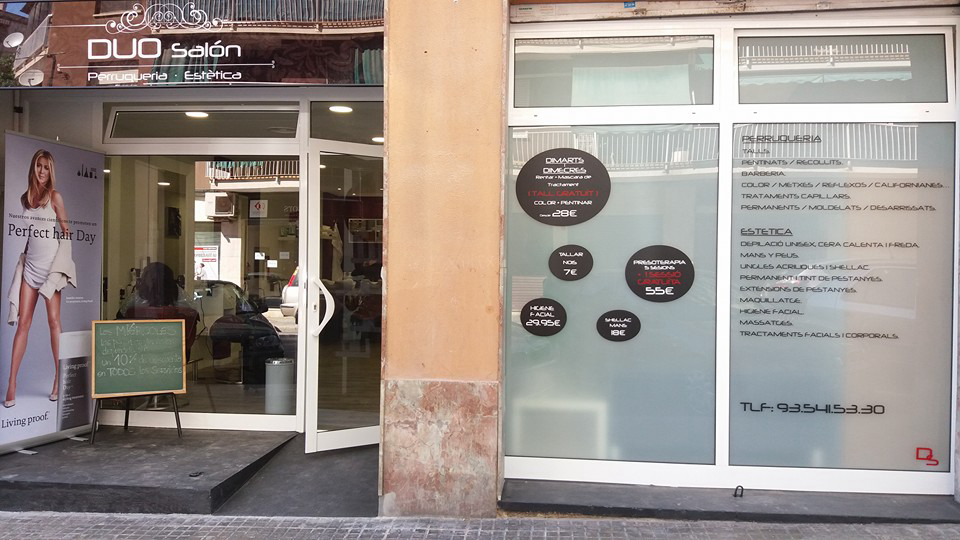 DUO Salon // Peluqueria y Estetica — Exterior