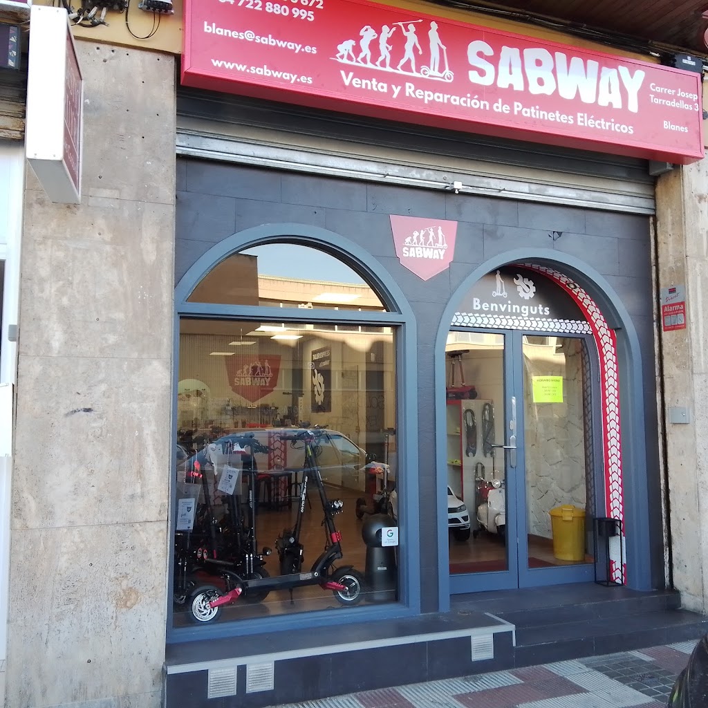 Tienda Blanes SABWAY, Patinetes electricos