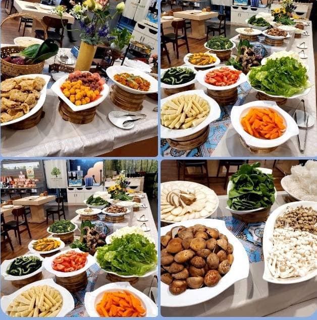 迦樂悅素食喜宴會館/迦樂悅複合式蔬食餐廳【台中素食｜素食餐廳｜附近素食｜火鍋吃到飽 ｜婚宴會館｜喜宴 ｜合菜 ｜熱炒 】 的照片