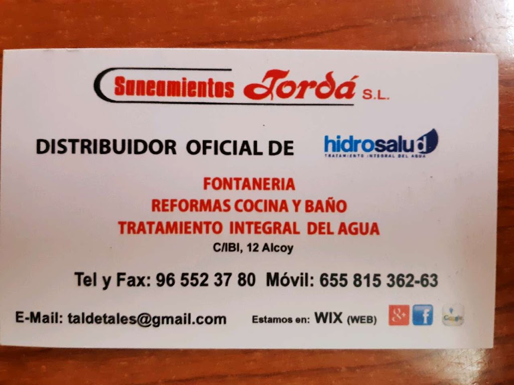 Fontaneria Saneamientos Jorda