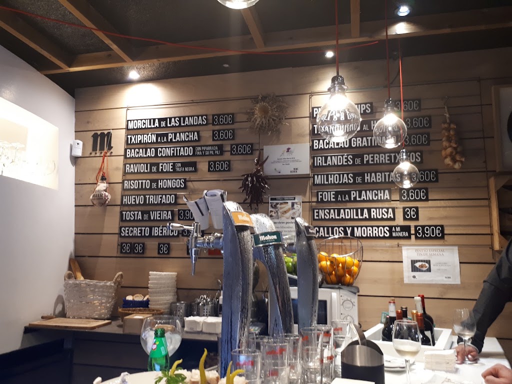 Bar El Tolono — Carta