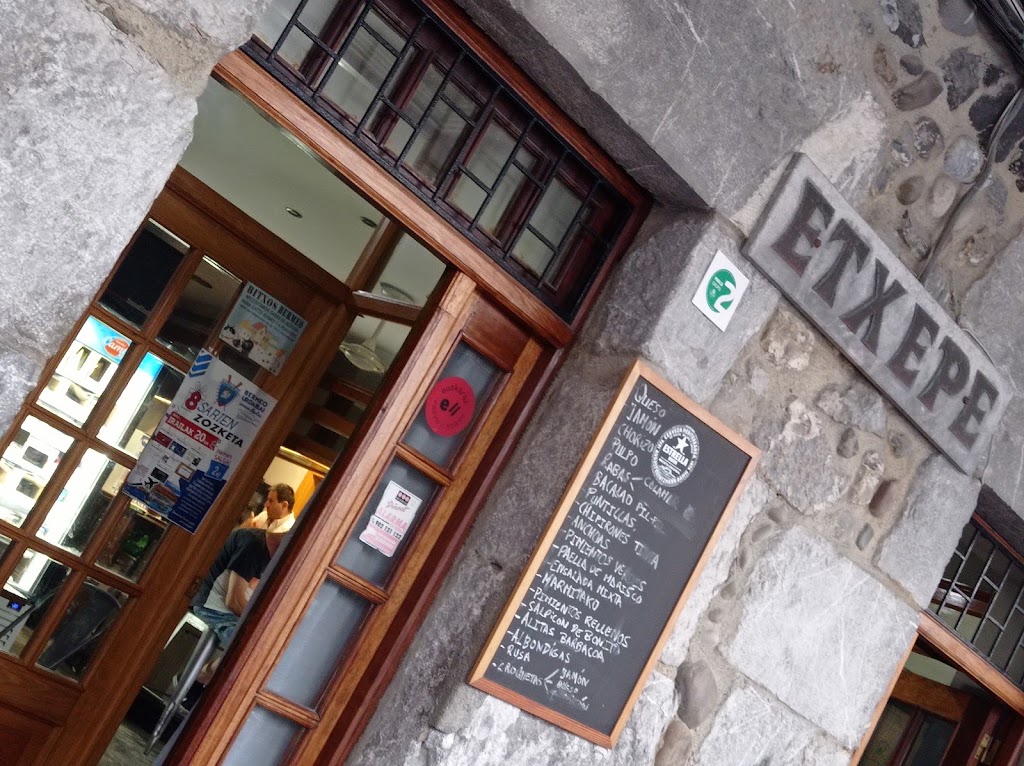 Bar Etxepe — Carta