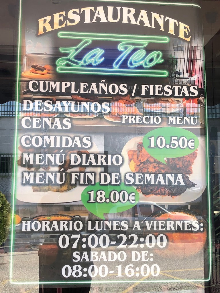 Bar Restaurante La Teo — Del propietario
