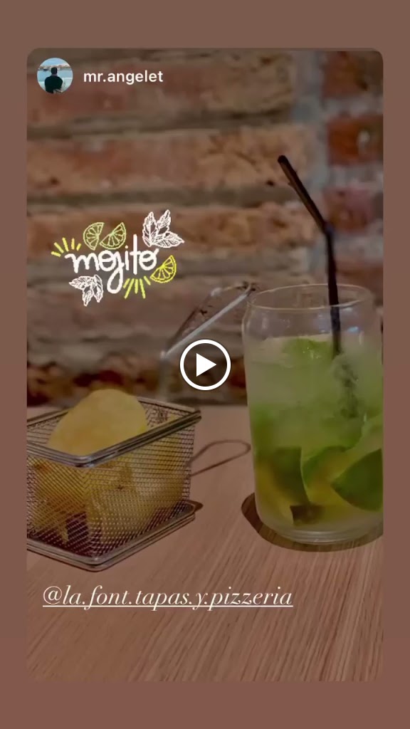 PIZZERIA LA FONT — Videos