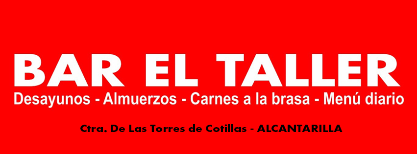 Bar El Taller - Alcantarilla — Carta