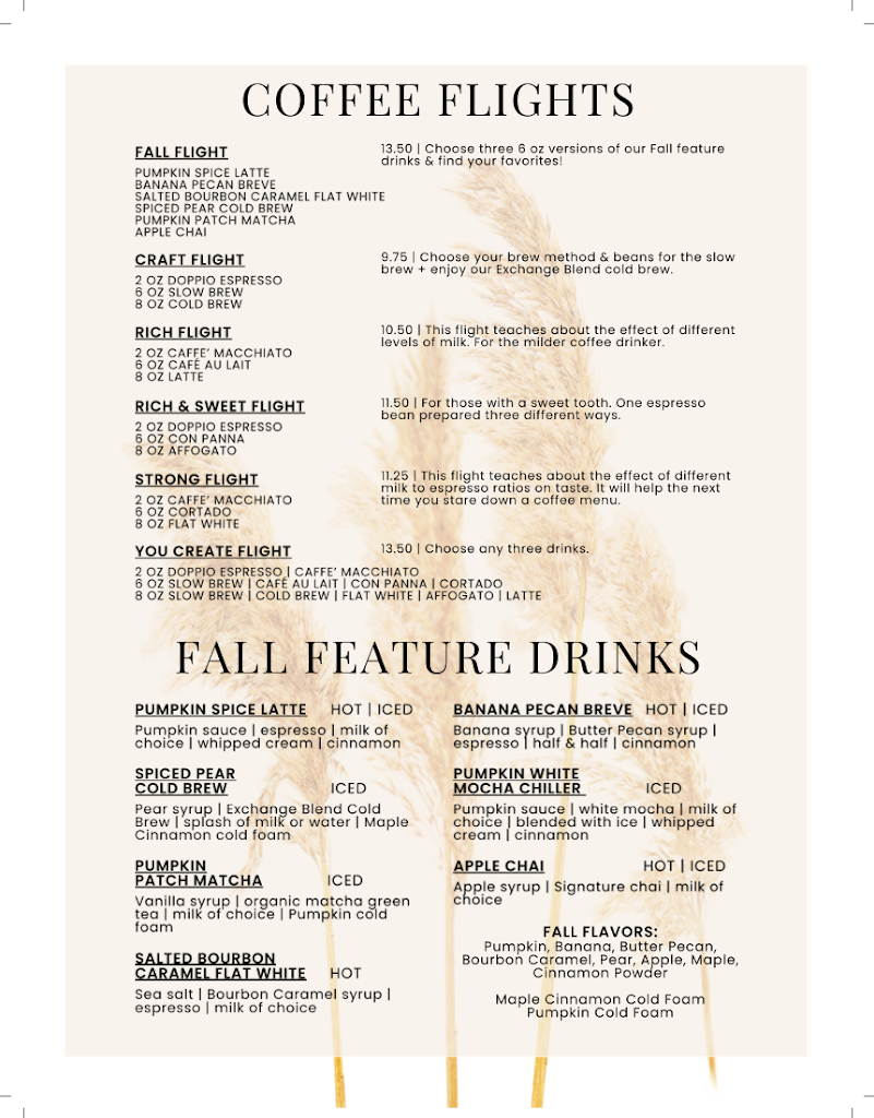  The Exchange Coffee, Mercantile & Eatery