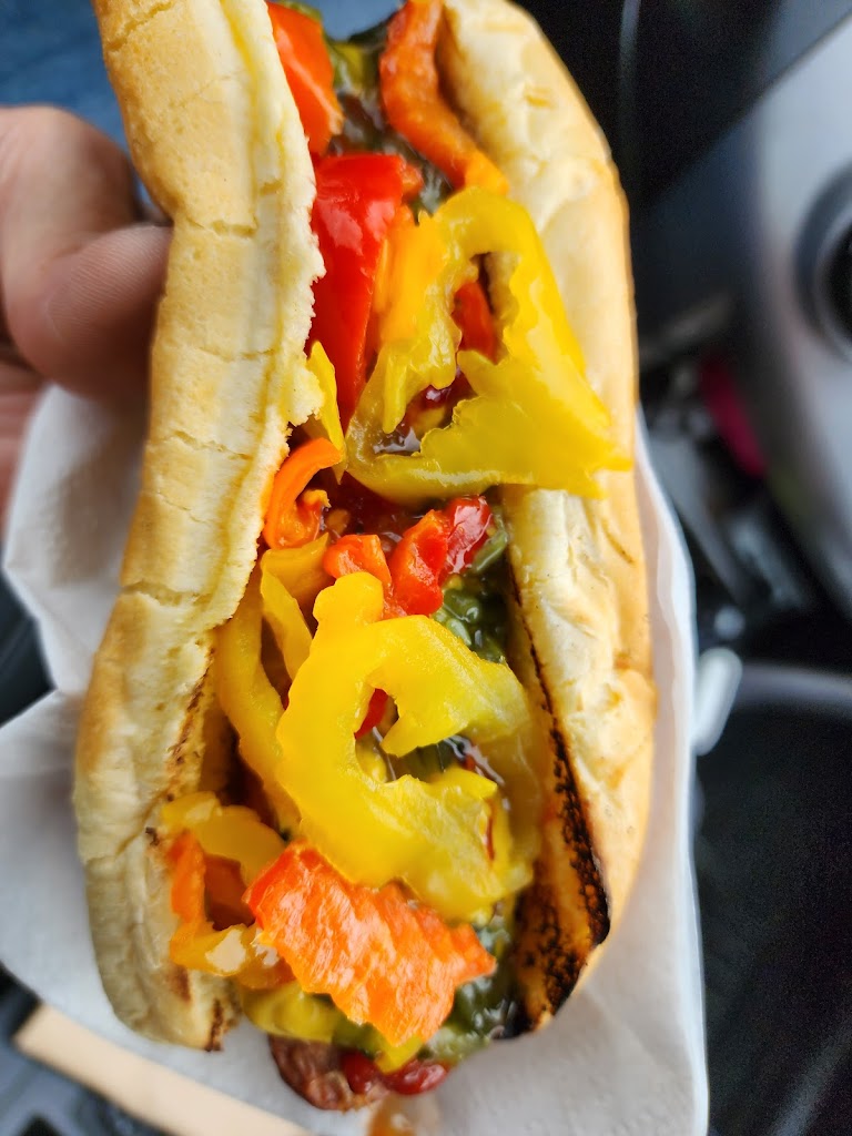 Hot dog stand in Scarborough