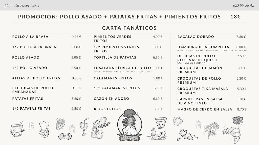 Fanaticos — Carta