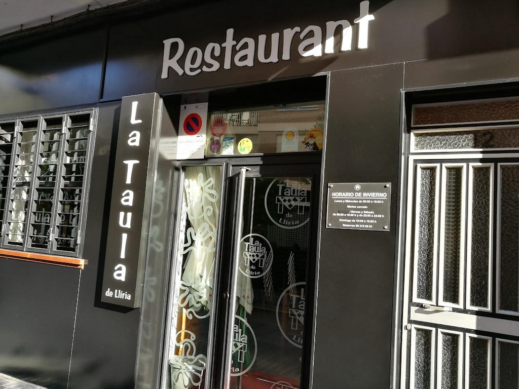 Restaurante La Taula de Lliria