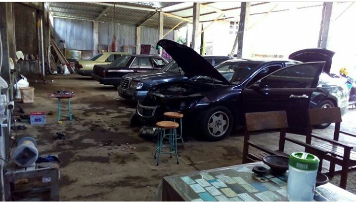 Bengkel mobil panggilan Angel auto garage