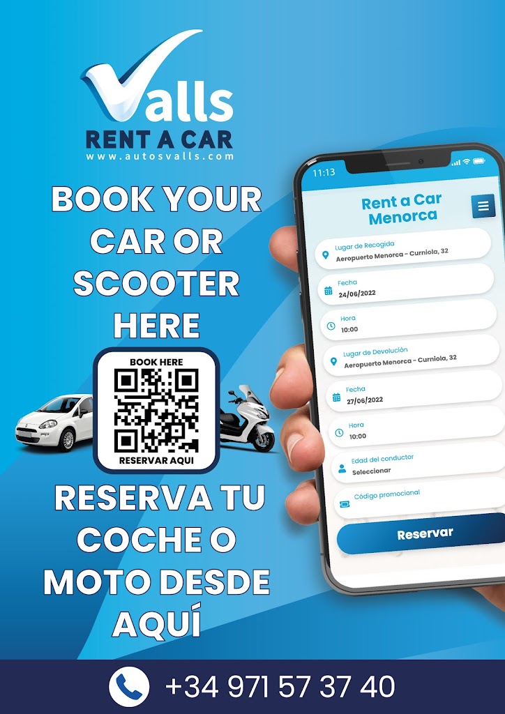 Alquiler Motos Menorca - Valls Alquiler Scooters