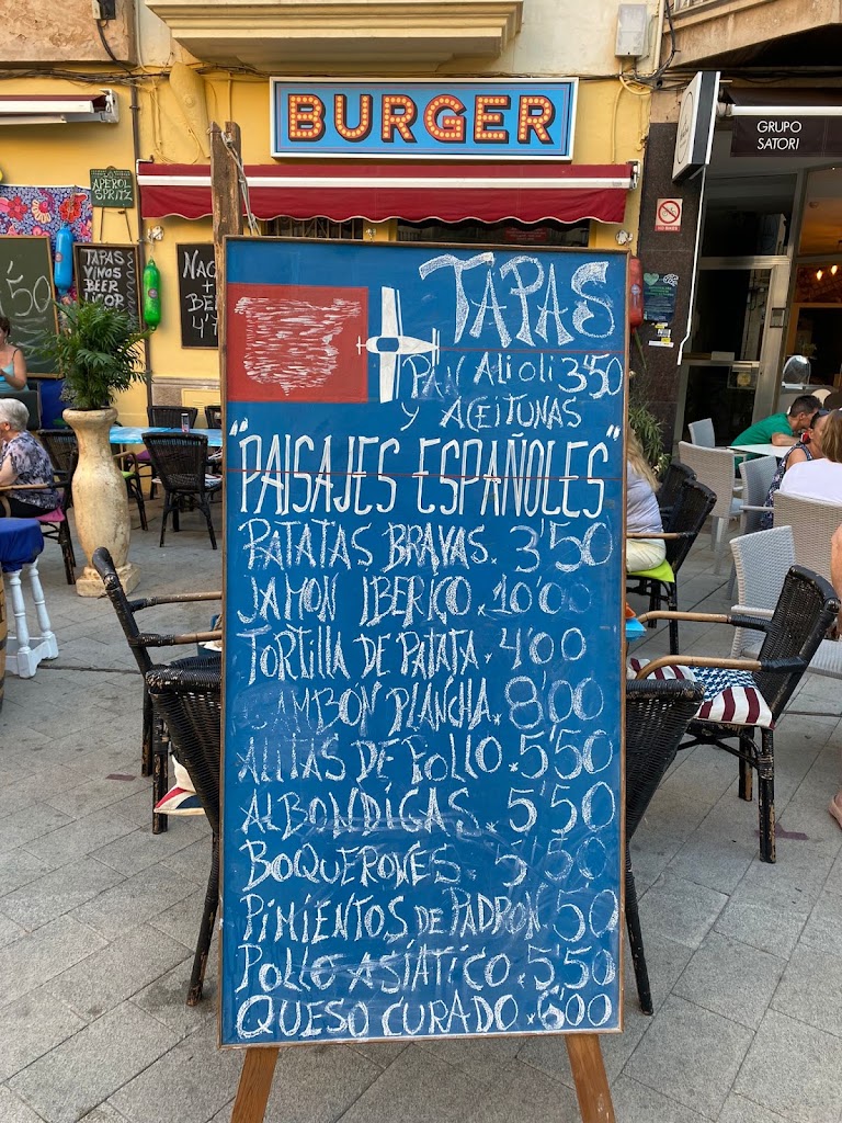 Ca'n Francisco Burger — Carta
