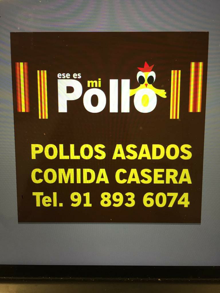 El Pollo de Oro es ahora ESE ES MI POLLO — Del propietario