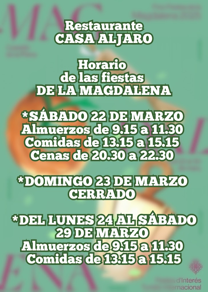 Casa Aljaro — Mas recientes