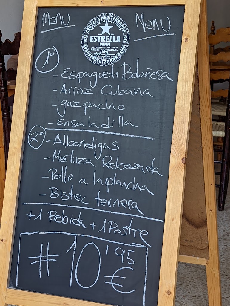 Tapas Andalucia — Carta