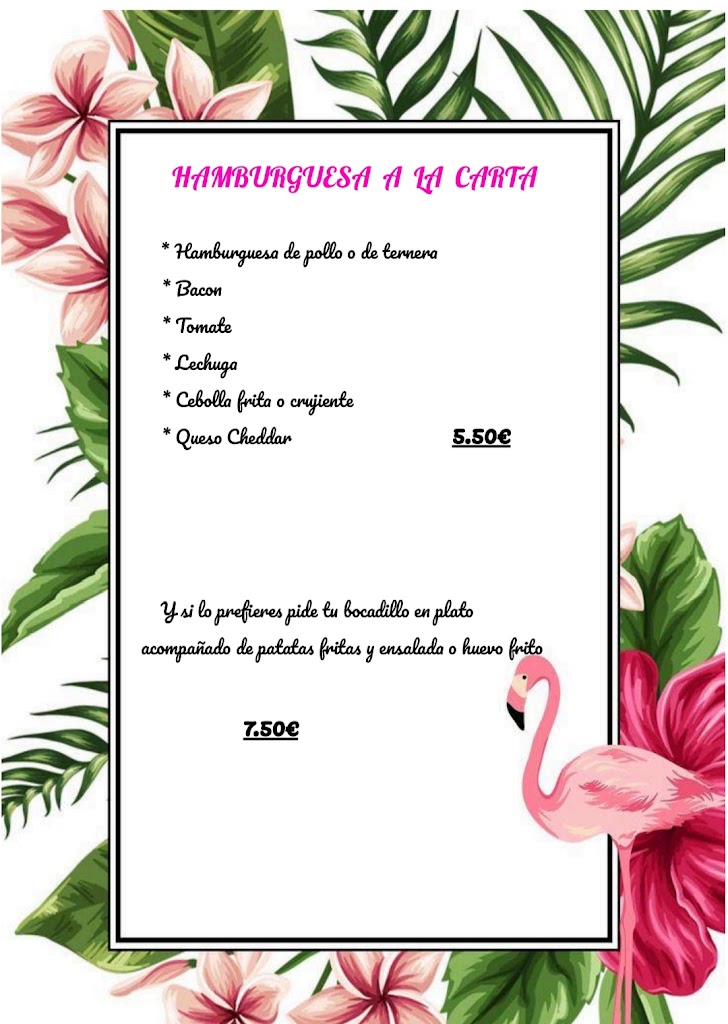 Flamingo coffee by Mary's — Carta