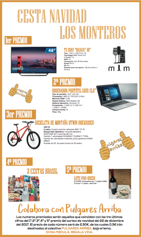 Bar "Los Monteros" — Carta
