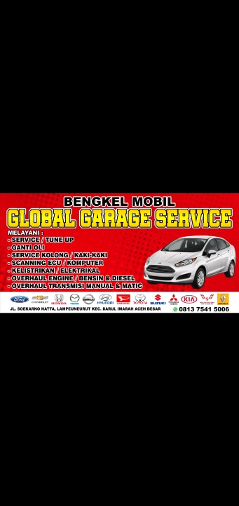 Bengkel Ford Aceh / Global Garage Service