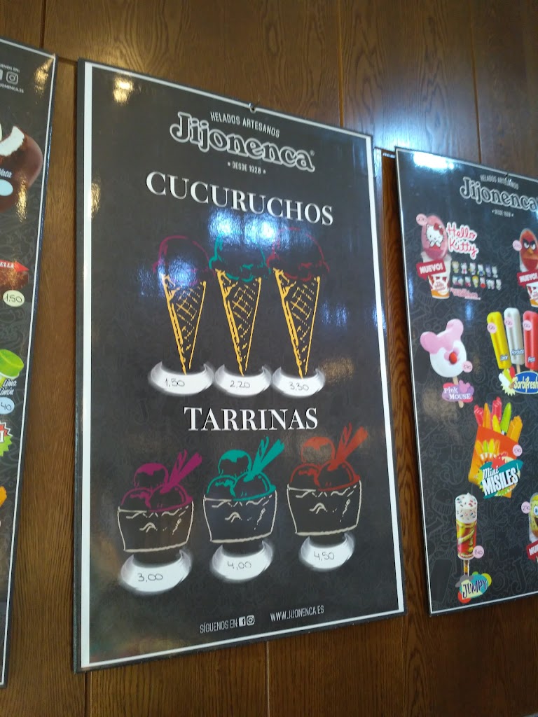 Heladeria Jijonenca Adra - Jijona y Mar S.L. — Carta