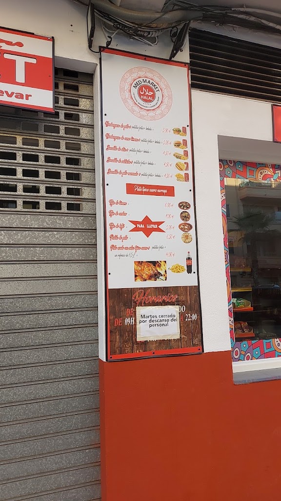 Restaurante gran Casablanca — Carta