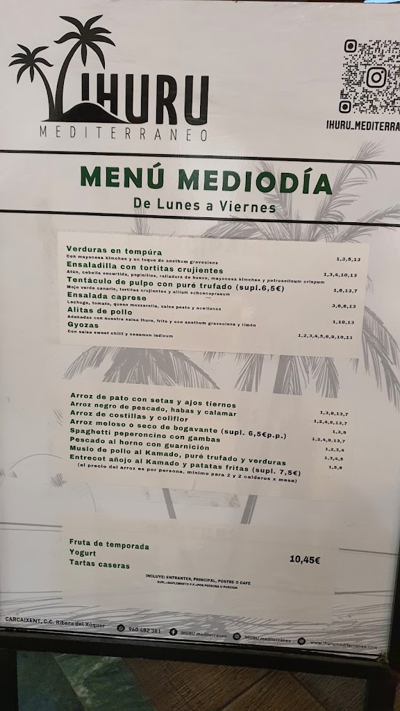 Ihuru mediterraneo — Carta