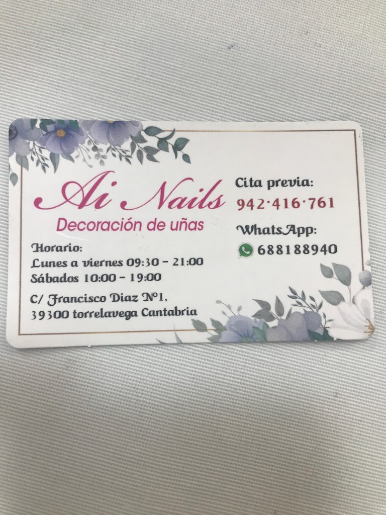 Ai nails Decoracion de unas