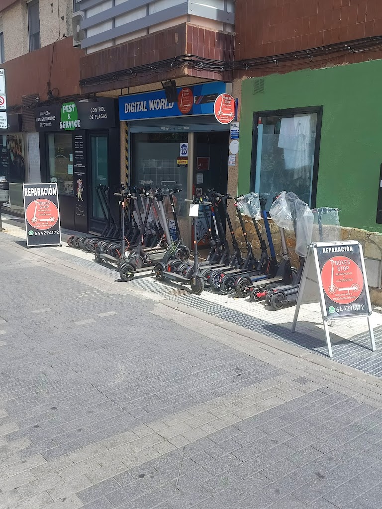 Reparacion patinetes Boxes Stop