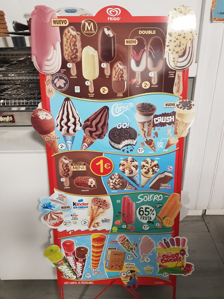Cafe Bar Cruceiro — Carta