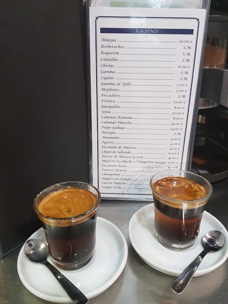 Restaurante Molimar II — Carta