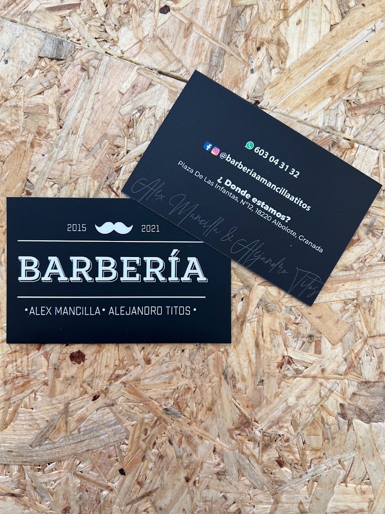 Barberia Alex Mancilla Alejandro Titos — Del propietario