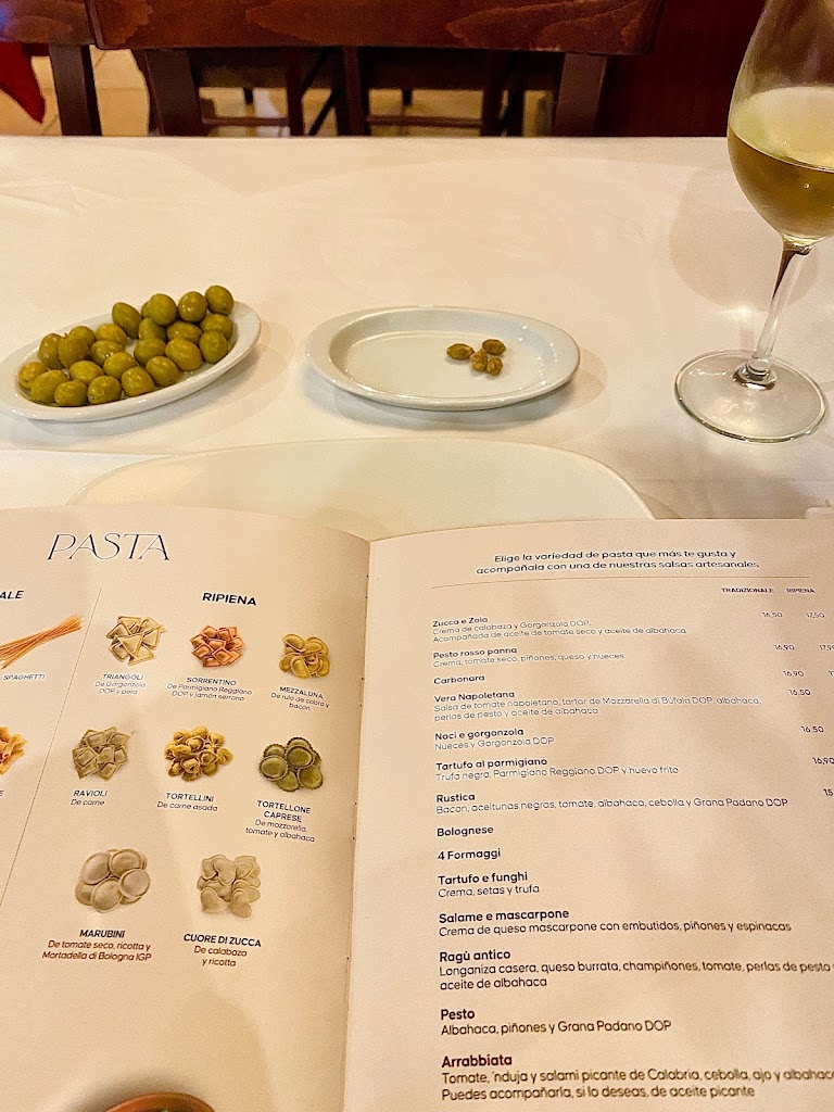 Restaurante La Tagliatella | Santa Coloma de Gramanet — Carta