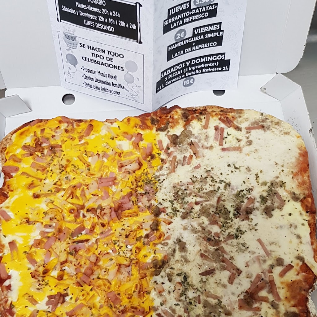 Pizzeria Que Rick'o — Carta
