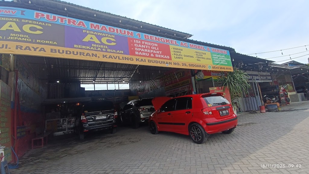 Bengkel Putra Madiun Spesialis AC dan Variasi