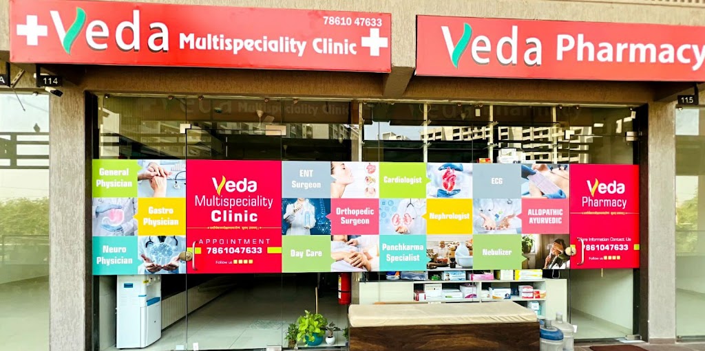 Dr. Veda Multi Speciality Clinic Dr Radhika Patoriya Ent Surgeon Dr Bela Donga