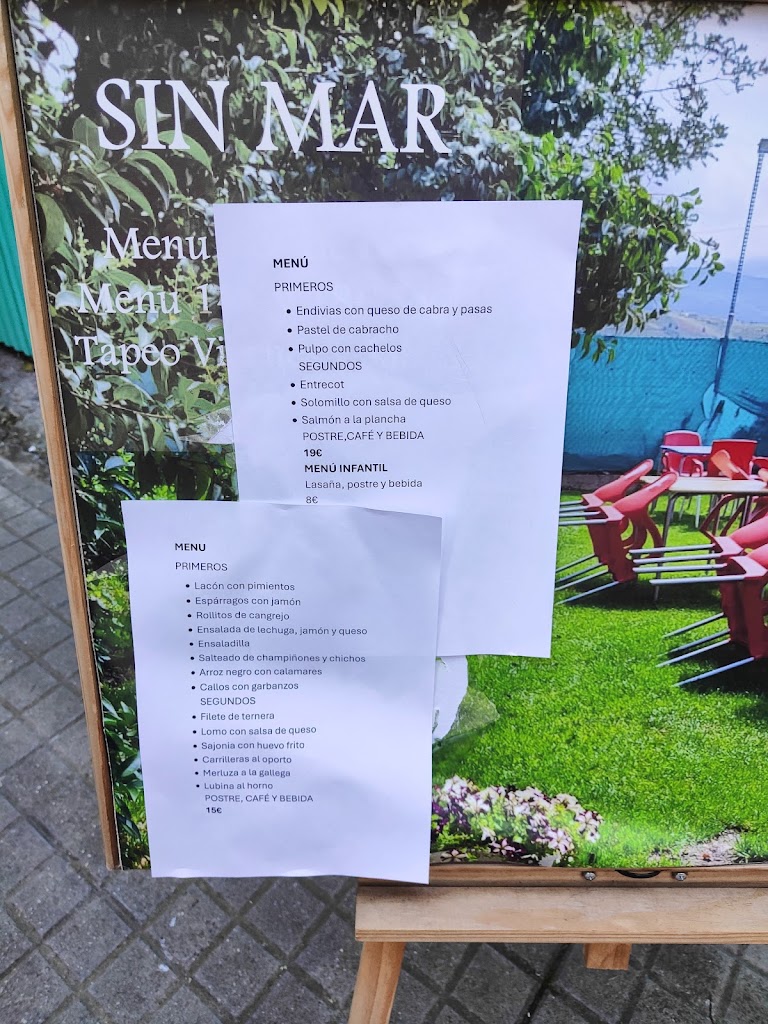 Meson Sin Mar — Carta