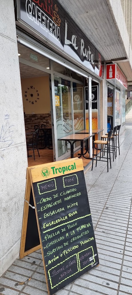 La Ruta Bar — Carta
