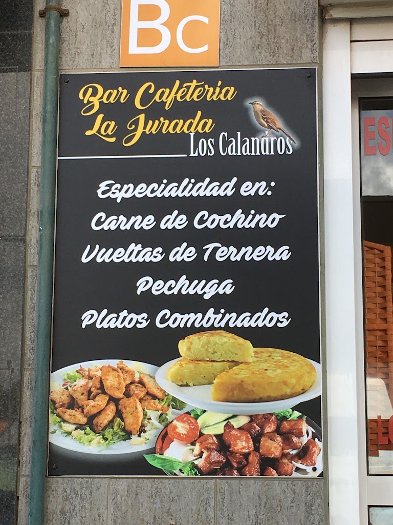 Cafeteria La Jurada — Carta
