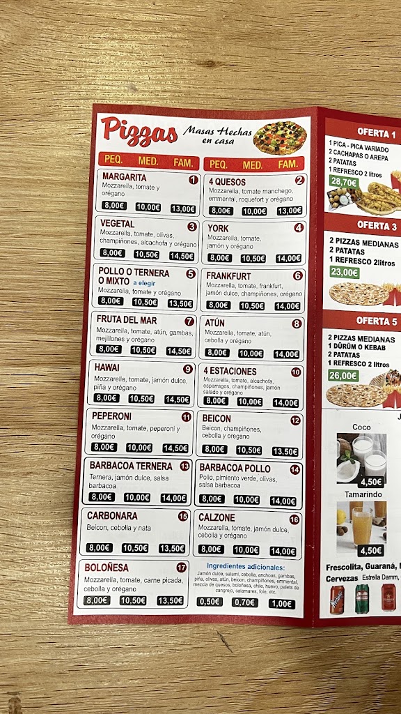 GUIXOLS KEBAB — Carta